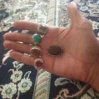 نقره گرم ۴۵۰ انگشتر  یاقوت