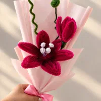 دسته گل روز دختر