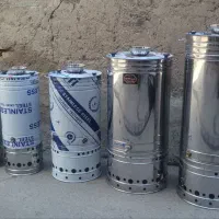 سماوربزرگ هیئتی استیل برقی گازی