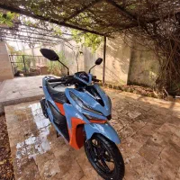 کلیک ۱۵۰ مدل ۱۴۰۱ درحد|موتورسیکلت|رشت, هلال احمر|دیوار