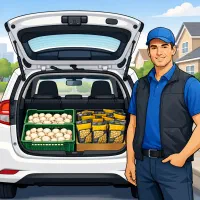 راننده با خودرو شخصی نیازمندیم 