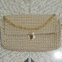 کیف مکرومه دست بافت