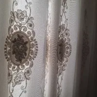 پرده نوحریرتمیز بازیریش دوخته شده