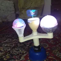 لامپ چرخشی رنگی