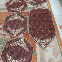 رومیزی و قاب ملیله کار دست