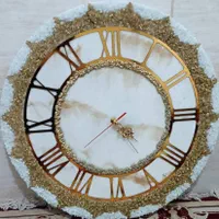 ساعت دیواری رزینی و جا کلید دیواری ست ساعت|ساعت دیواری و تزئینی|شیراز, وزیرآباد|دیوار