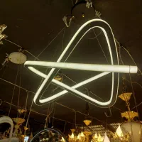 لوستر فضایی|لوستر و چراغ آویز|اصفهان, کوجان|دیوار