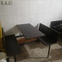 میز صندلی (نیمکتی)