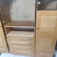 ست کمد شیشه ای