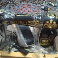 چرخ خیاطی مارشال قدیمی و گهواره نوزاد کاملا نو نو|چرخ خیاطی و ریسندگی|الیگودرز, |دیوار