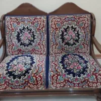 مبل قالی دستبافت بی نظیر و کمیاب|مبلمان خانگی و میز عسلی|کاشان, شهرک امیرالمومنین|دیوار