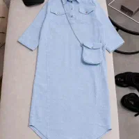 پیراهن کفتان اکلیلی