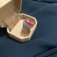 انگشتر نقره مردانه