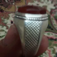 انگشتر نقره با سنگ یمنی نو و استفاده نشده|جواهرات|تهران, آهنگران (سراسیاب دولاب)|دیوار