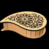 جعبه پذیرایی طرح ترمه