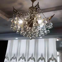 لوستر برنجی|لوستر و چراغ آویز|رباط‌کریم, رباط‌کریم|دیوار