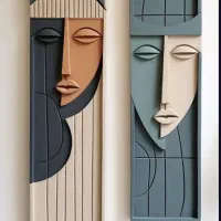 تابلو فیس وال آرت دو عکس آخرو حتما ببین