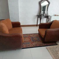 مبل راحتی چرم ترک( نیم ست)