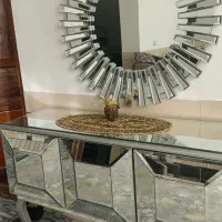 اینه کنسول آینه ای|بوفه، ویترین، کنسول|لردگان, |دیوار