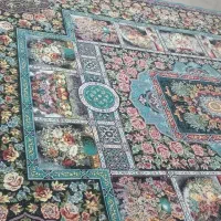 فرش ۱۲متری ۷۰۰شانه طرح باغ ارم