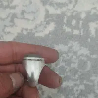 انگشتر تسبیح باسکه قدیمی نقره با گردبند طلا روسی|کلکسیون اشیاء عتیقه|خرم‌آباد, |دیوار