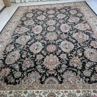 فرش 12 متری دو تخته طرح گل افشان 700 شانه