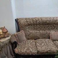 بوفه وساعت ایستاده  ومبل۷نفره میوه خوری برنز|بوفه، ویترین، کنسول|تهران, وصفنارد|دیوار