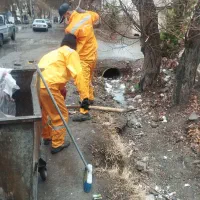 رفتگر شهرداری کوهسار