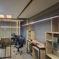 مجموعه ۱۱ کمد و قفسه چوبی mdf ویترین اداری و مغازه|کتابخانه، شلف، قفسههای دیواری|اصفهان, عسگریه|دیوار