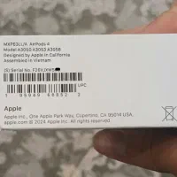 ایرپادز۴ نو و پلمپ گارانتی تا ۱۴۰۵ فقط حضوری تهران|لوازم جانبی موبایل و تبلت|تهران, شهرک خرازی|دیوار