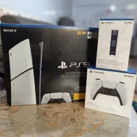 کنسول ps5 دیجیتال دو دسته همراه با پایه شارژ|کنسول، بازی ویدئویی و آنلاین|پارسآباد, |دیوار