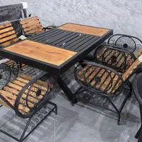 صندلی ویلایی باغی خورشید چوب