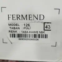 کفش مجلسی مردانه Fermend به شرط ترک سایز 43|کیف، کفش، کمربند|اهواز, شهرک برق|دیوار