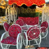 صندلی باغی تاب فضای باز سه نفره بهاره