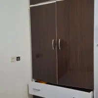 کمد دو تیکه جنس ام دی اف گلاسه سالم