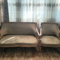 مبل چوبی کلاسیک