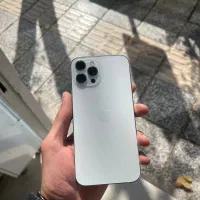 آیفون 12 promax سفید بدون بازشدگی|موبایل|آباده, |دیوار