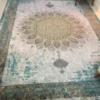 فرش ماشینی 2تخته مدرن 9 و 4 متری در حد نو|فرش|تهران, زرکش|دیوار