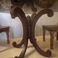 میز تک گرد بلوط|میز و صندلی غذاخوری|تهران, شهرک هما|دیوار