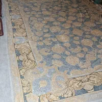 رو فرشی مخمل مدل طلا کوب دو تا هم رو فرشی نمدی|روفرشی|قم, شاه ابراهیم|دیوار