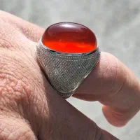 انگشتر های دستساز اساتید بنام با سنگ های ناب|جواهرات|رشت, منظریه|دیوار