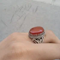 انگشتر عقیق دستساز قیمت توافقی