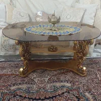 میز جلو مبلی چوبی