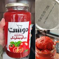 رب گوجه شیشه ای دوست پرنده دیمومت سس ۹۰۰ مهرانه