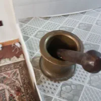 هاونگ قدمت داربسیارقدیمی آنتیک برنجی
