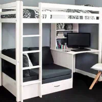 تخت یکنفره دو طبقه