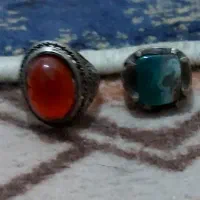 انگشترشجروعقیق یمنی کلکسیون عتیقه