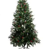 درخت کریسمس کاج نوئل اروپایی برف سنگین|گل مصنوعی|تهران, ارم|دیوار