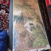 تابلو فرش منظره نو