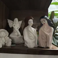 مجسمه مادرو کودک|مجسمه، تندیس، ماکت|کرمان, |دیوار